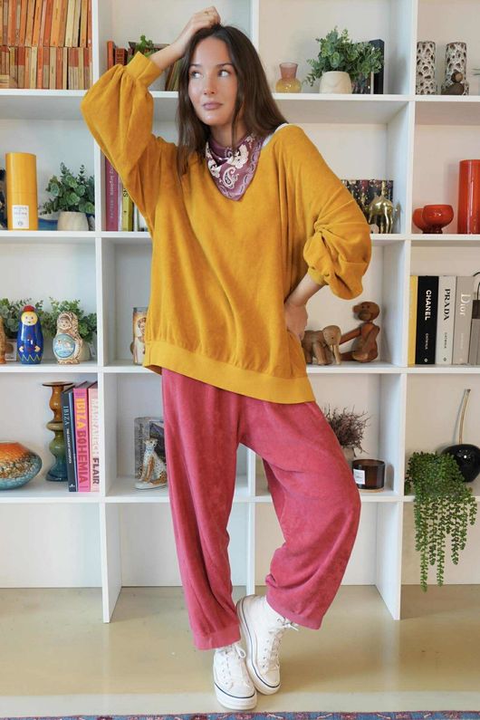 Terry B Classic Sweatshirt Dijon